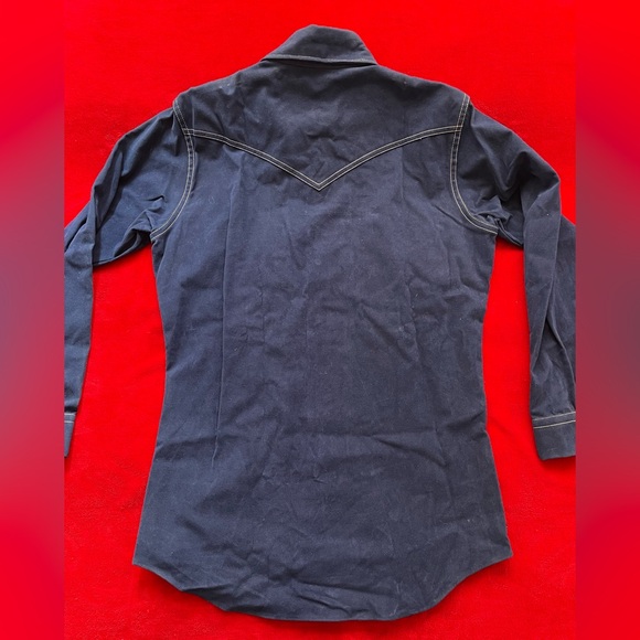 Mr. Witt Men's Long Sleeve Vintage Long Sleeve Rockabilly Western Shacket Sz: S - Picture 8 of 14